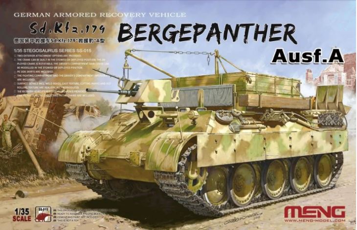 1/35 Sd.Kfz.179 Bergepanther Ausf.A German Armored Recovery Vehicle