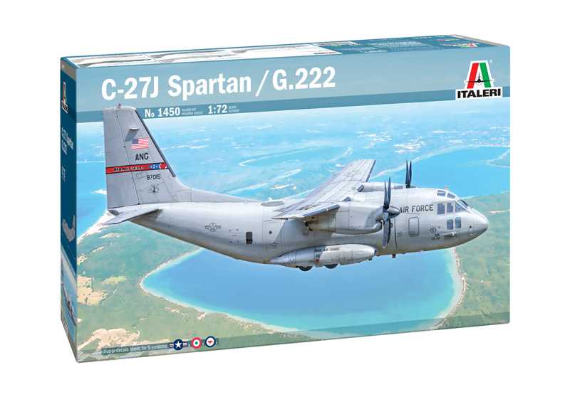 Fotografie Model Kit letadlo 1450 - C-27A Spartan / G.222 (1:72)