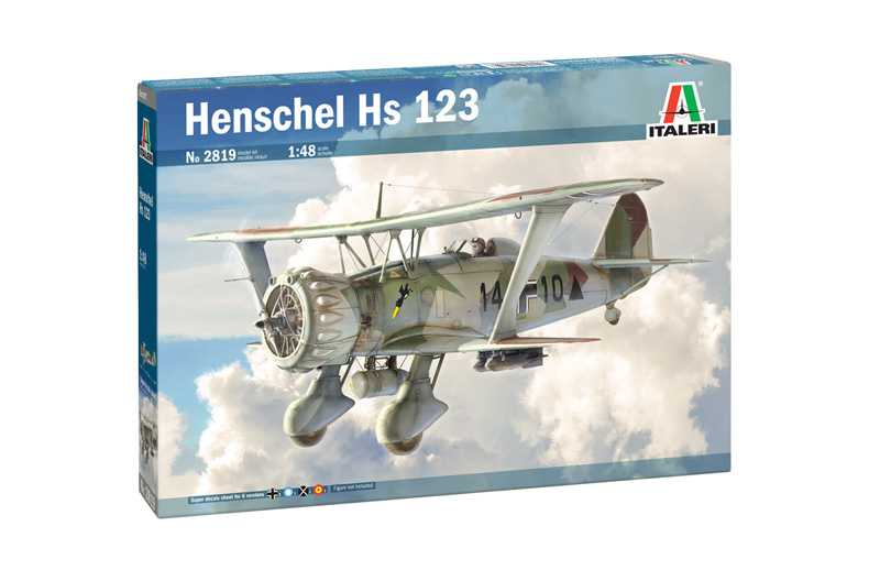 Model Kit letadlo 2819 - Henschel Hs 123 (1:48)