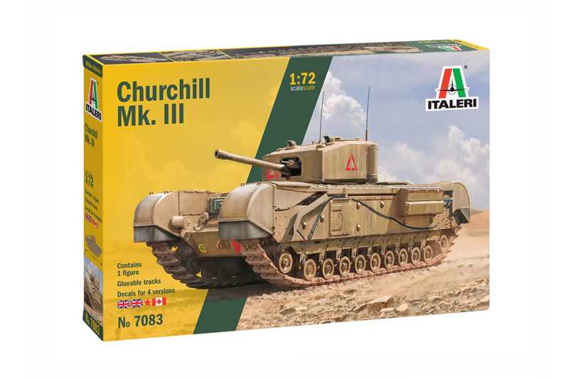 Model Kit tank 7083 - Churchill Mk. III (1:72)