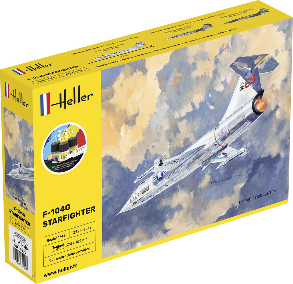 1/48 F-104G Starfighter STARTER KIT