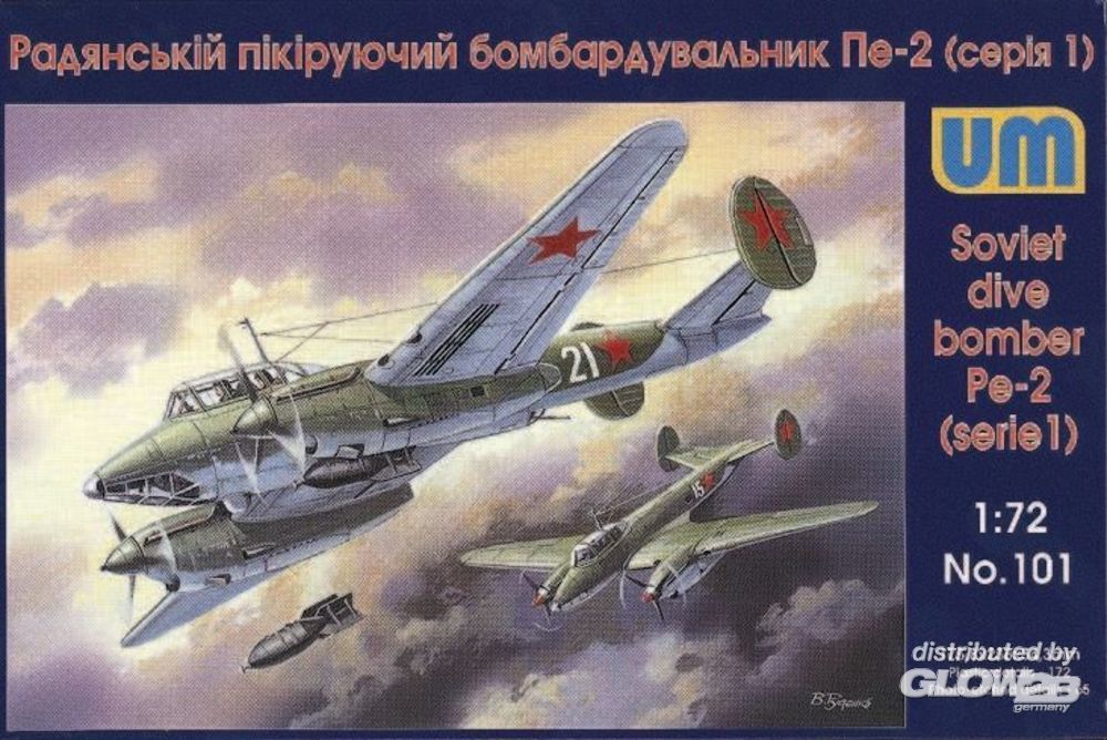 1/72 Pe-2 (serie 1) Soviet dive bomber