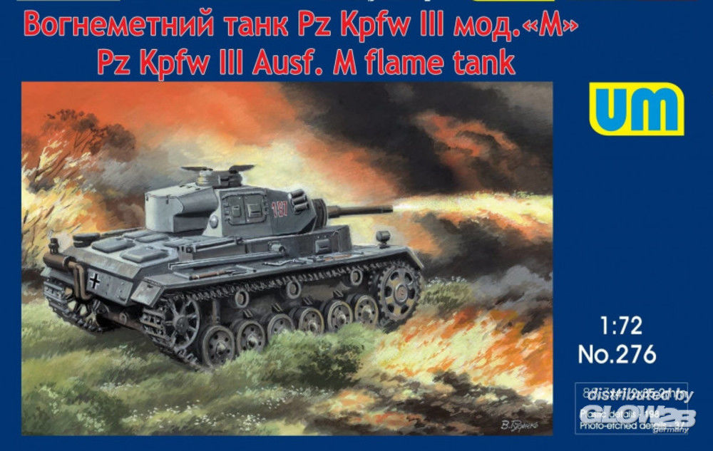 1/72 Pz Kpfw III Ausf. M flame tank