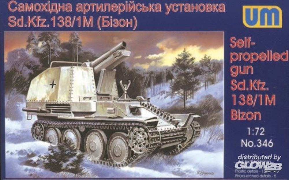 1/72 Sd.Kfz.138/1M Bizon Self-propelled gun