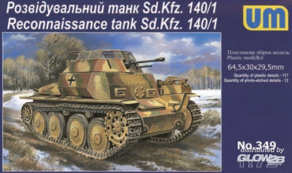 1/72 Sd.Kfz. 140/1 Reconnaissance tank