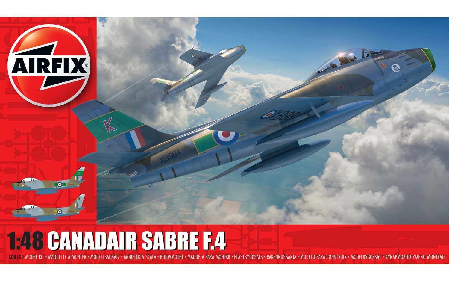 Classic Kit letadlo A08109 - Canadair Sabre F.4 (1:48)