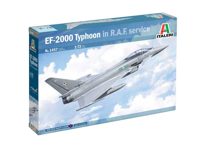 Model Kit letadlo 1457 - Eurofighter Typhoon EF-2000 "In R.A.F. Service" (1:72)