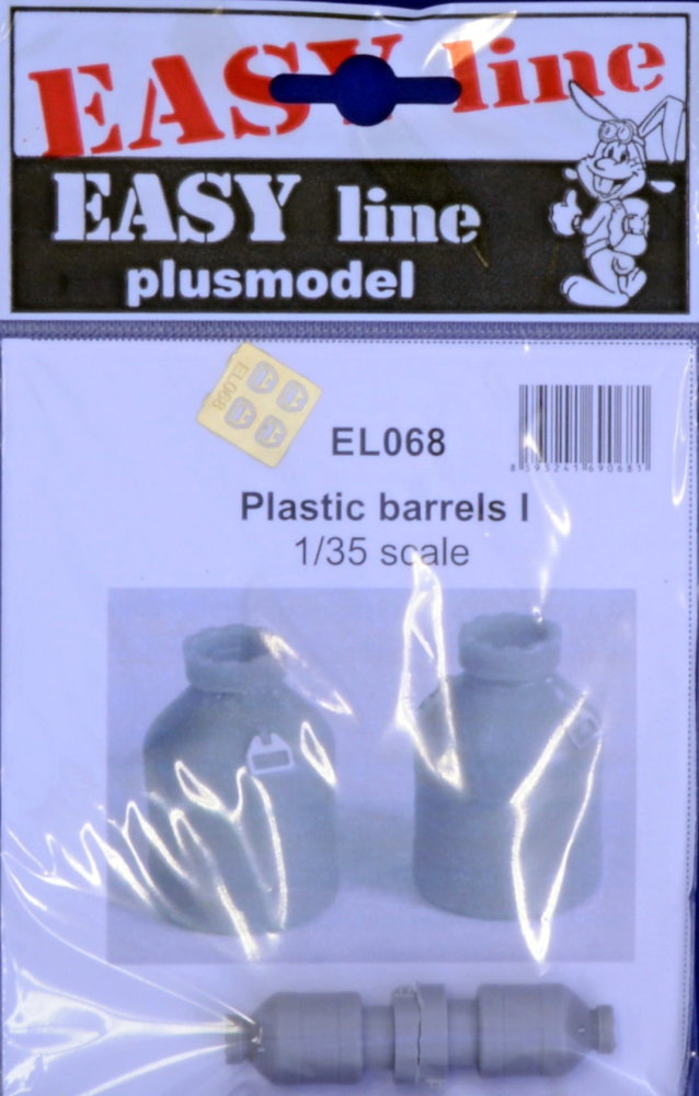 1/35 Plastic barrels I (resin set) EASY LINE
