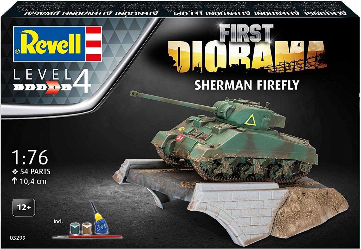 Fotografie Gift-Set diorama 03299 - Sherman Firefly (1:76)