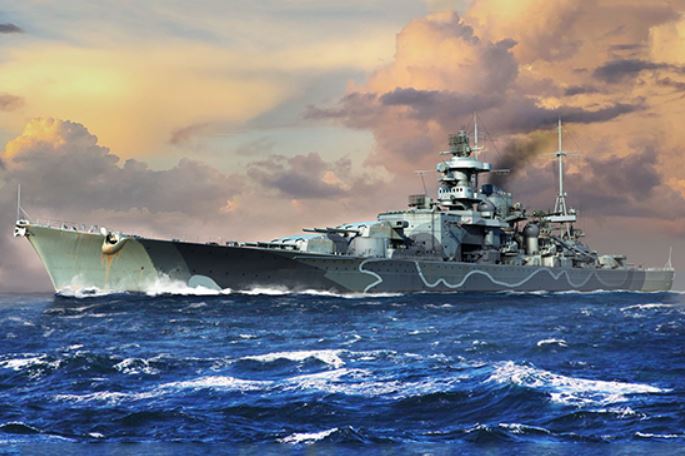 1/700 German Scharnhorst Battleship