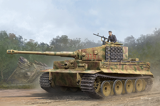 Fotografie 1/35 Pz.Kpfw.VI Ausf.E Sd.Kfz.181 Tiger I medium w/zimmerit