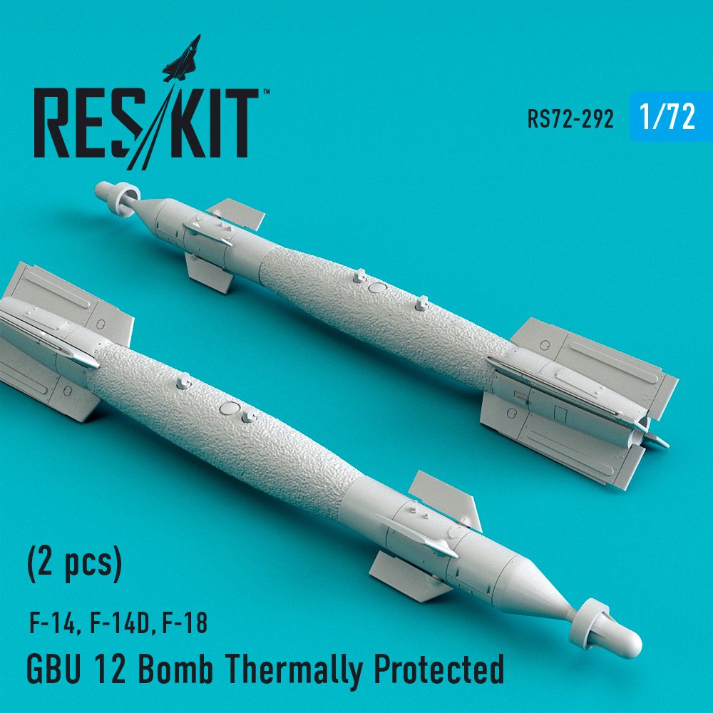 1/72 GBU 12 Bomb Thermally Protected (2 pcs.)