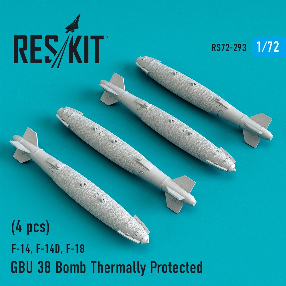 1/72 GBU 38 Bomb Thermally Protected (4 pcs.)