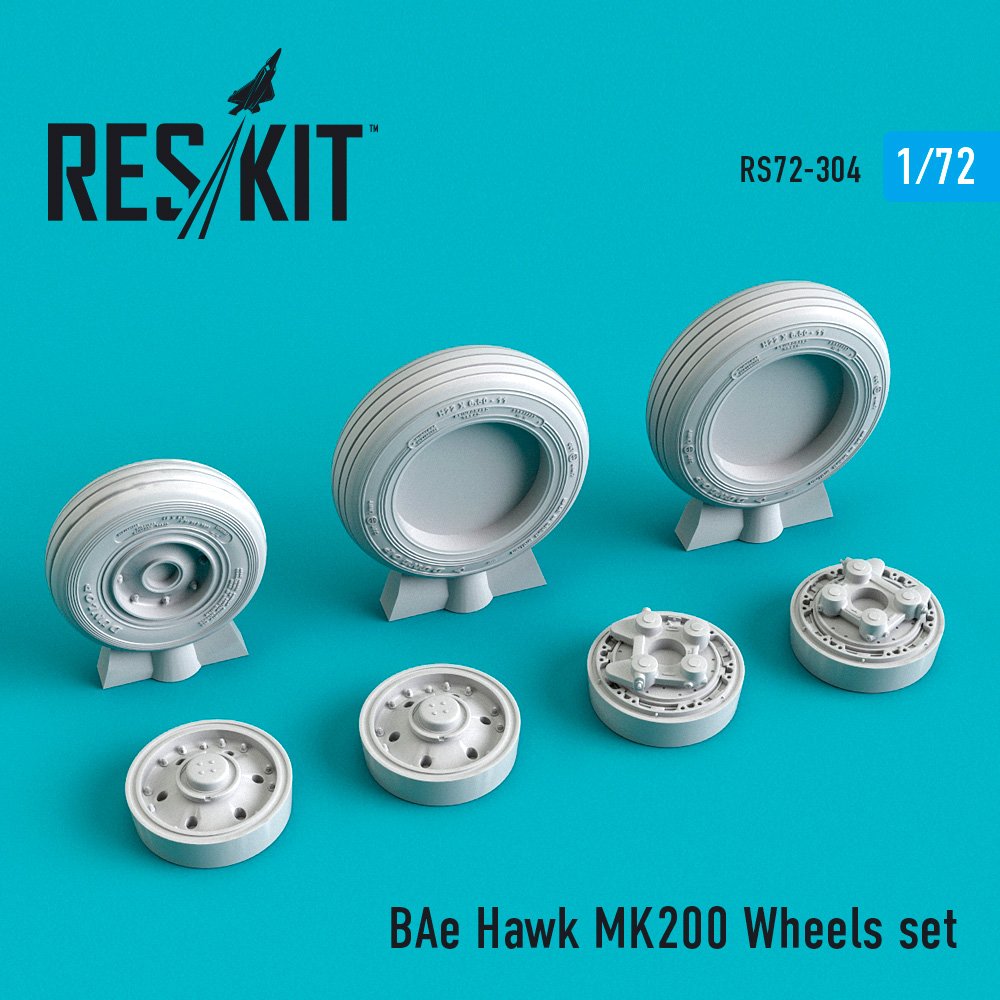 1/72 BAe Hawk MK200 Wheels set