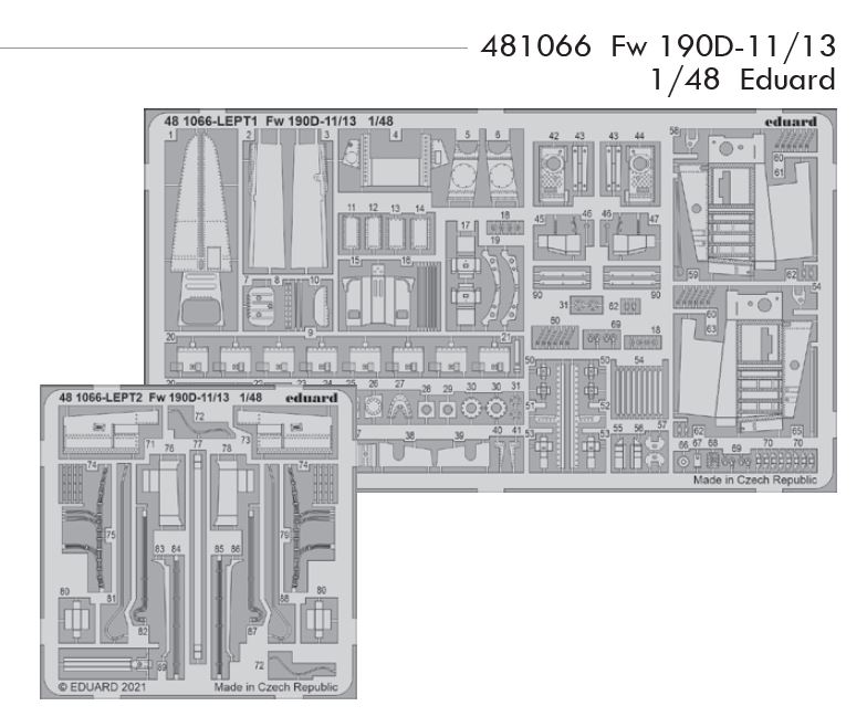 Fotografie 1/48 Fw 190D-11/13 (EDUARD)