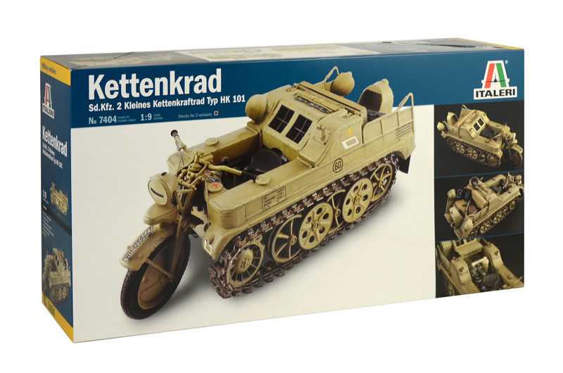 Fotografie Model Kit military 7404 - HK 101 KETTENKRAD (1:9)
