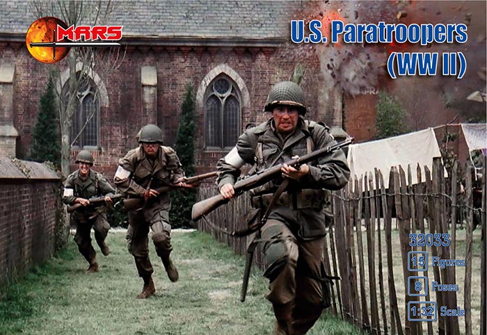 1/32 WWII U.S. Paratroopers