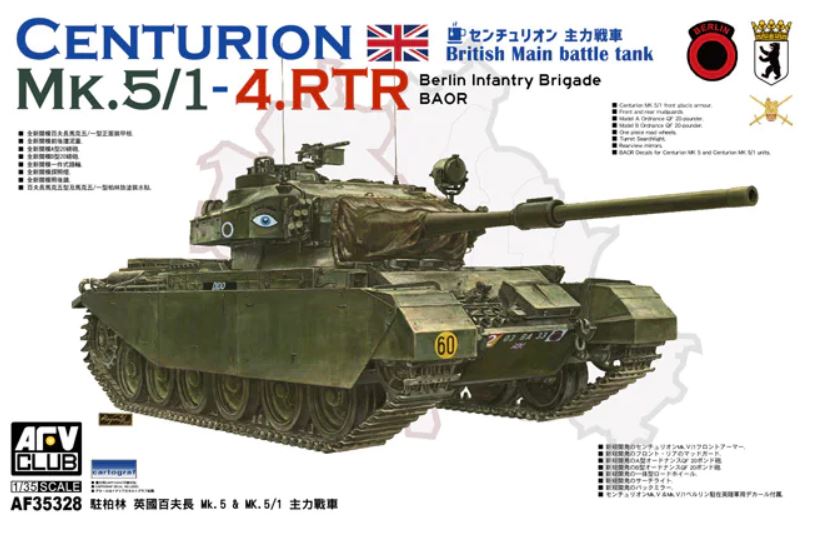 1/35 Centurion MK.5/1-4.RTR - Berlin Brigade / BAOR