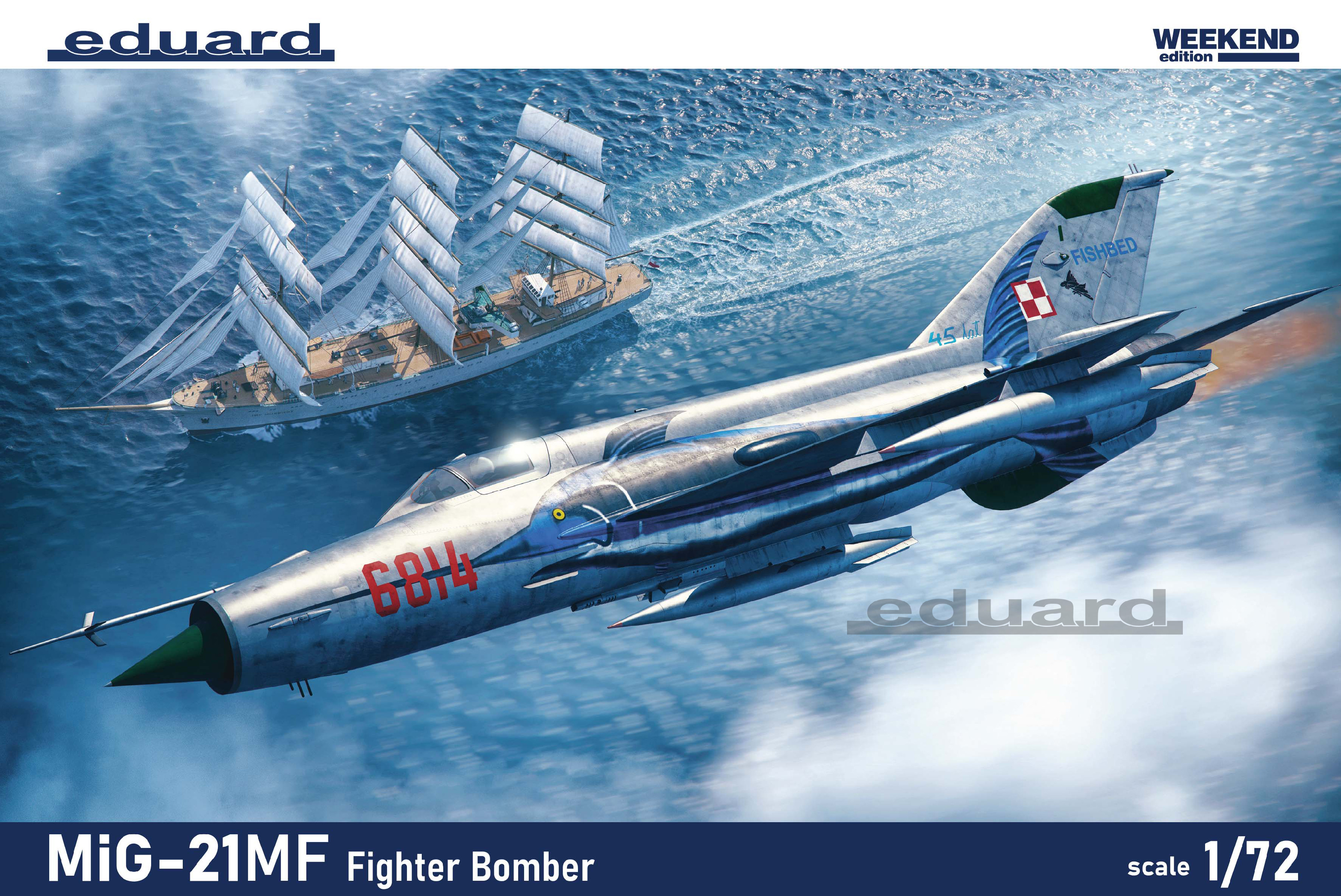 Fotografie 1/72 MiG-21MF Fighter Bomber (Weekend edition)