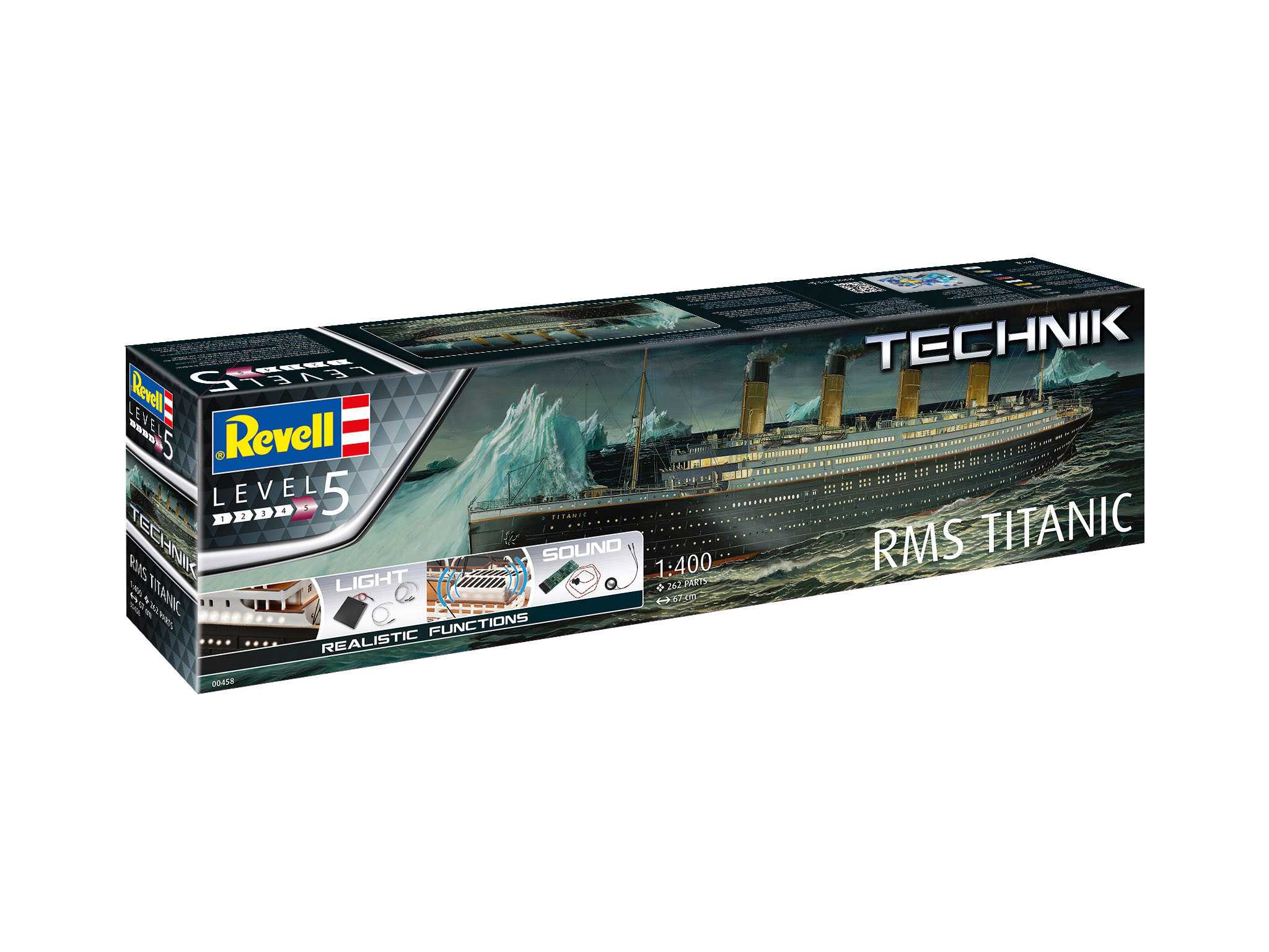 Fotografie Plastic ModelKit TECHNIK loď 00458 - RMS Titanic (1:400)