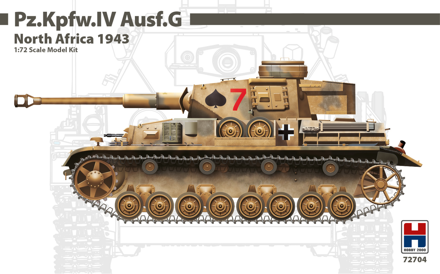 1/72 Pz.Kpfw.IV Ausf.G North Africa 1943 - DRAGON + CARTOGRAF