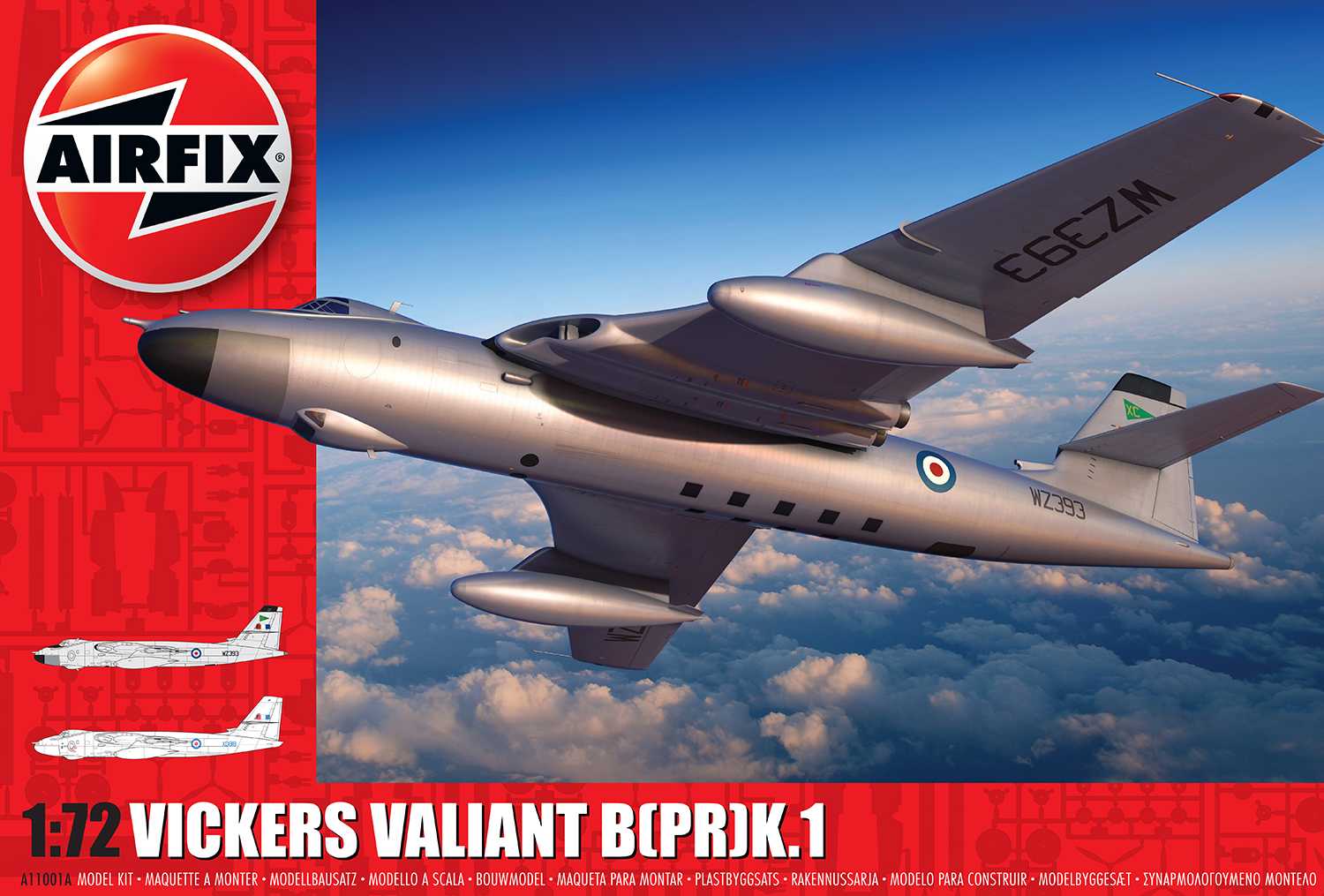 Fotografie Classic Kit letadlo A11001A - Vickers Valiant (1:72)