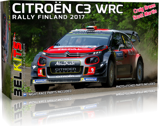 1/24 Citroen C3 WRC - Rally Finland 2017