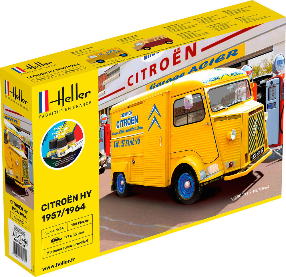 1/24 CITROËN HY 1957/1964 Service Citroen - Starter Kit