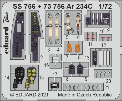 1/72 Ar 234C (HOBBY 2000 / DRAGON)