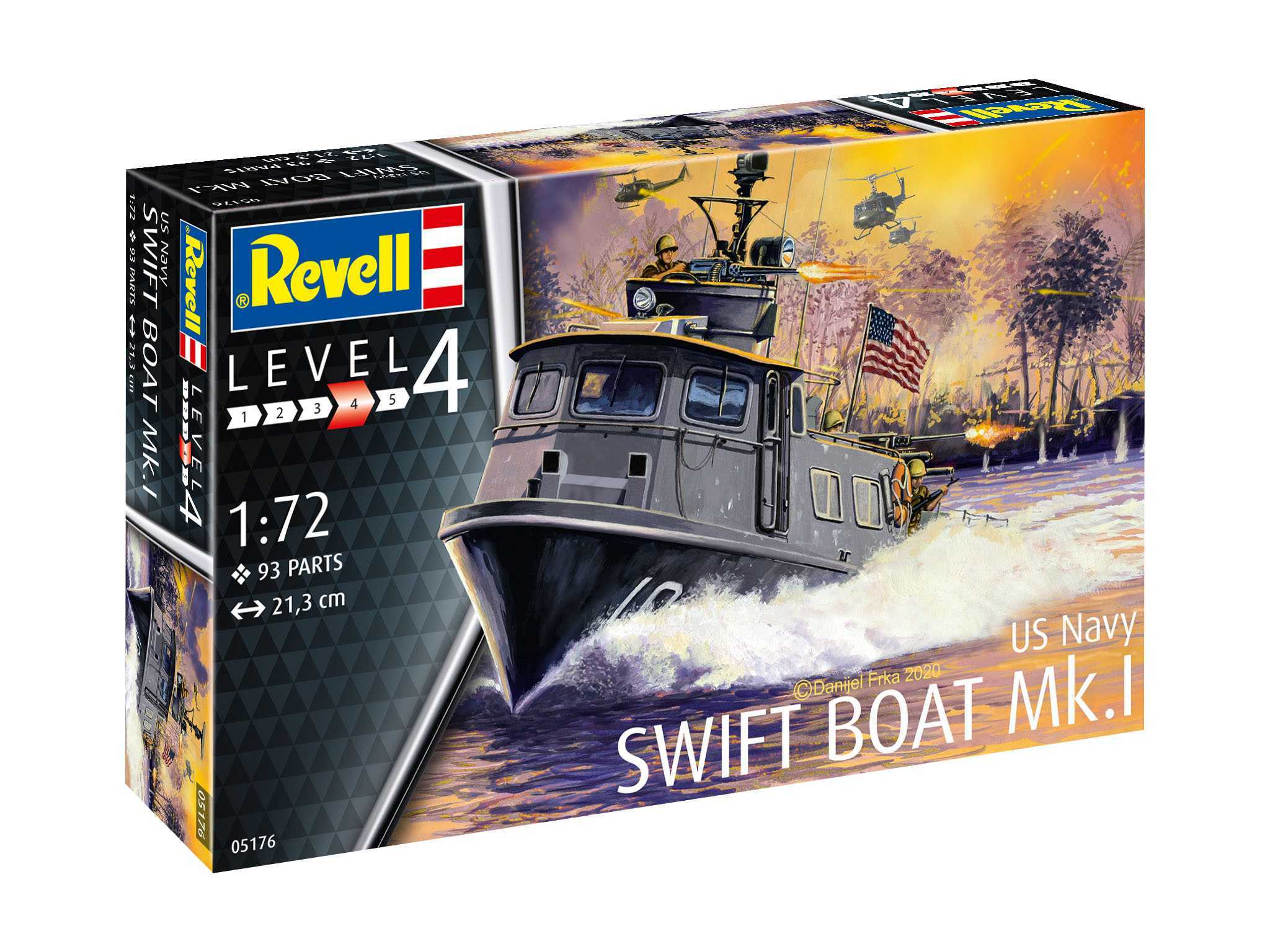 ModelSet loď 65176 - US Navy SWIFT BOAT Mk.I (1:72)