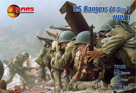 1/72 WWII U.S. Rangers (D-Day)