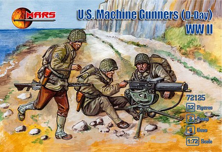 1/72 WWII U.S. Machine Gunners (D-Day)