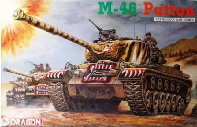 Model Kit tank 6805 - M-46 PATTON (1:35)