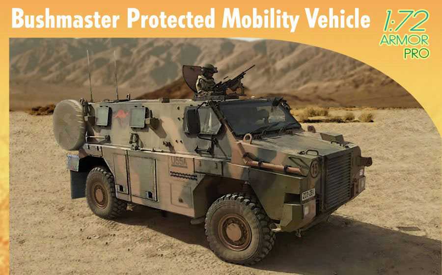 Model Kit military 7699 - Bushmaster Protected Mobility Vehicle (1:72)
