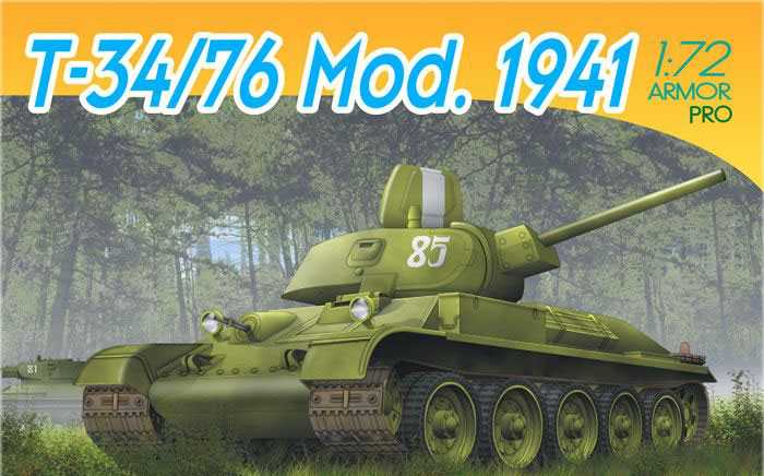 Model Kit tank 7259 - T-34/76 Mod.1941 (1:72)