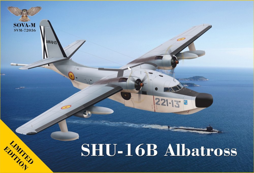 1/72 SHU-16B 'Albatross' flying boat (Spain,Chile)