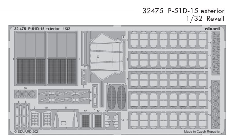 1/32 P-51D-15 exterior (REVELL)