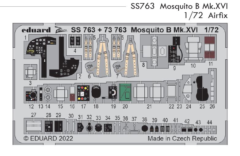 1/72 Mosquito B Mk.XVI (AIRFIX)