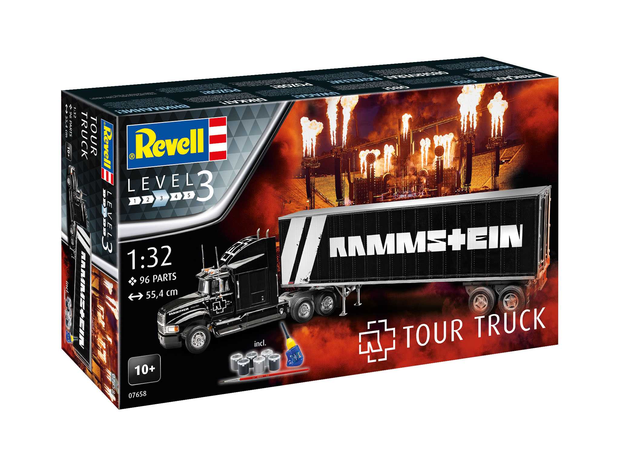Fotografie Gift-Set truck 07658 - Rammstein Tour Truck (1:32)
