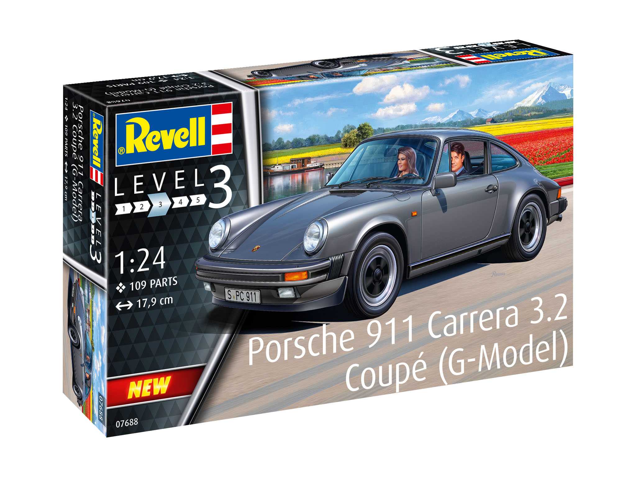 Fotografie Plastic ModelKit auto 07688 - Porsche 911 Coupé (G-Model) (1:24)