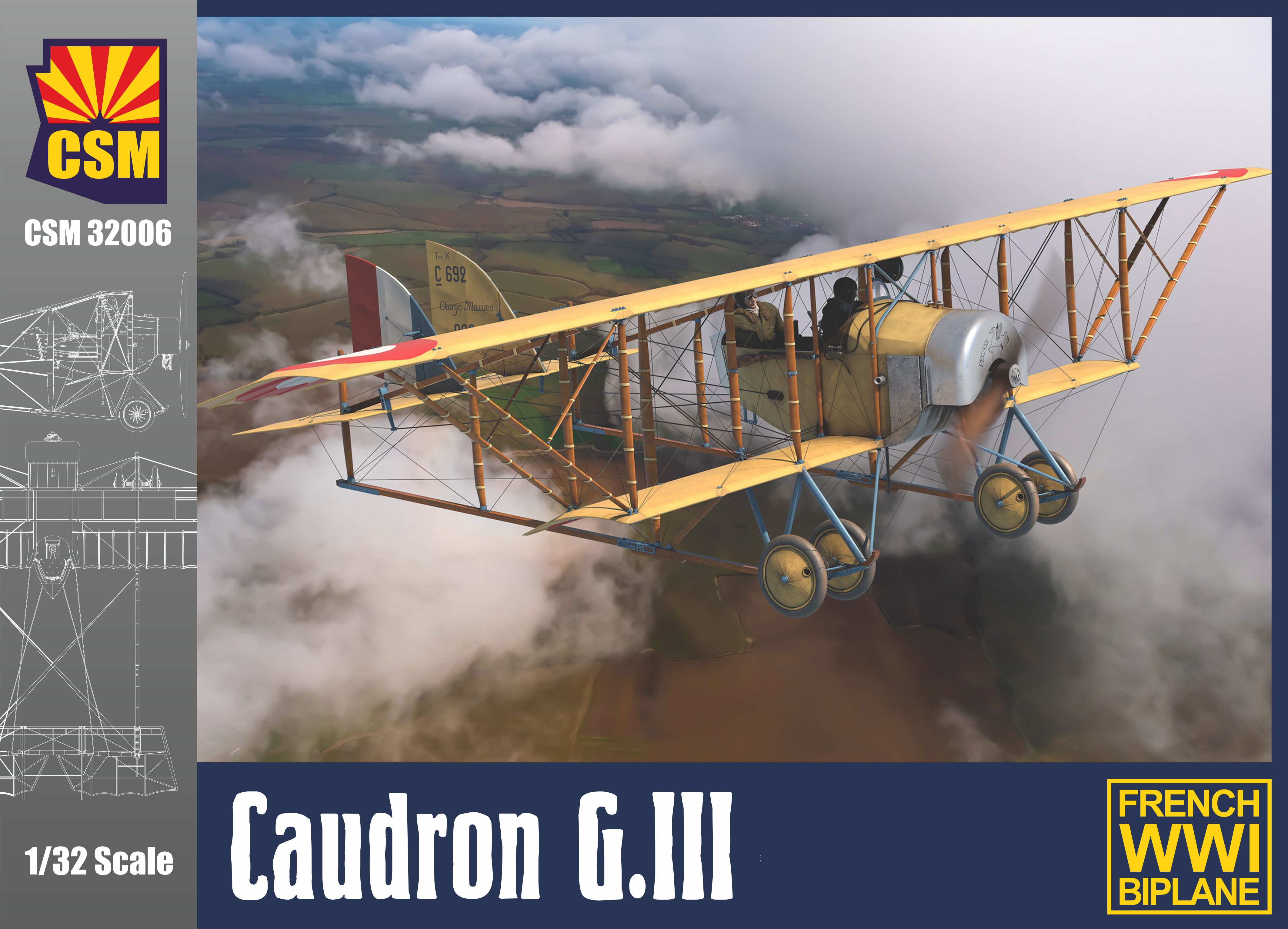 1/32 French Caudron G.III