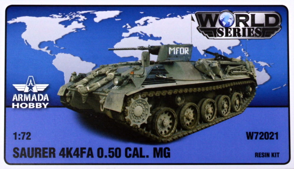 1/72 SAURER 4K4FA 0.50 Cal. MG (resin kit)