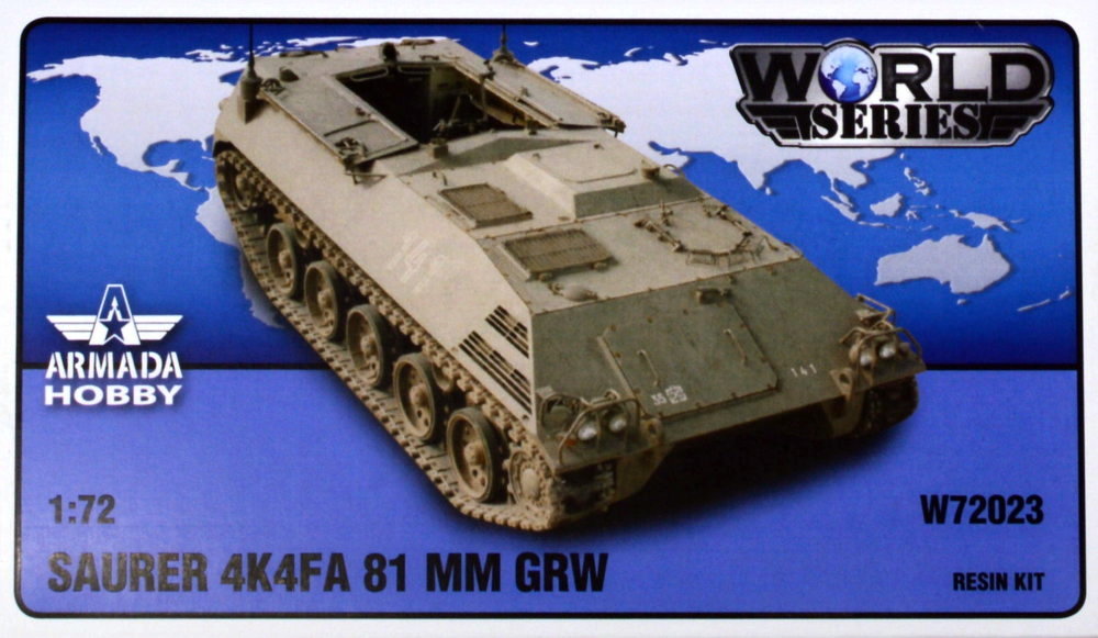 1/72 SAURER 4K4FA 81mm GRW (resin kit)