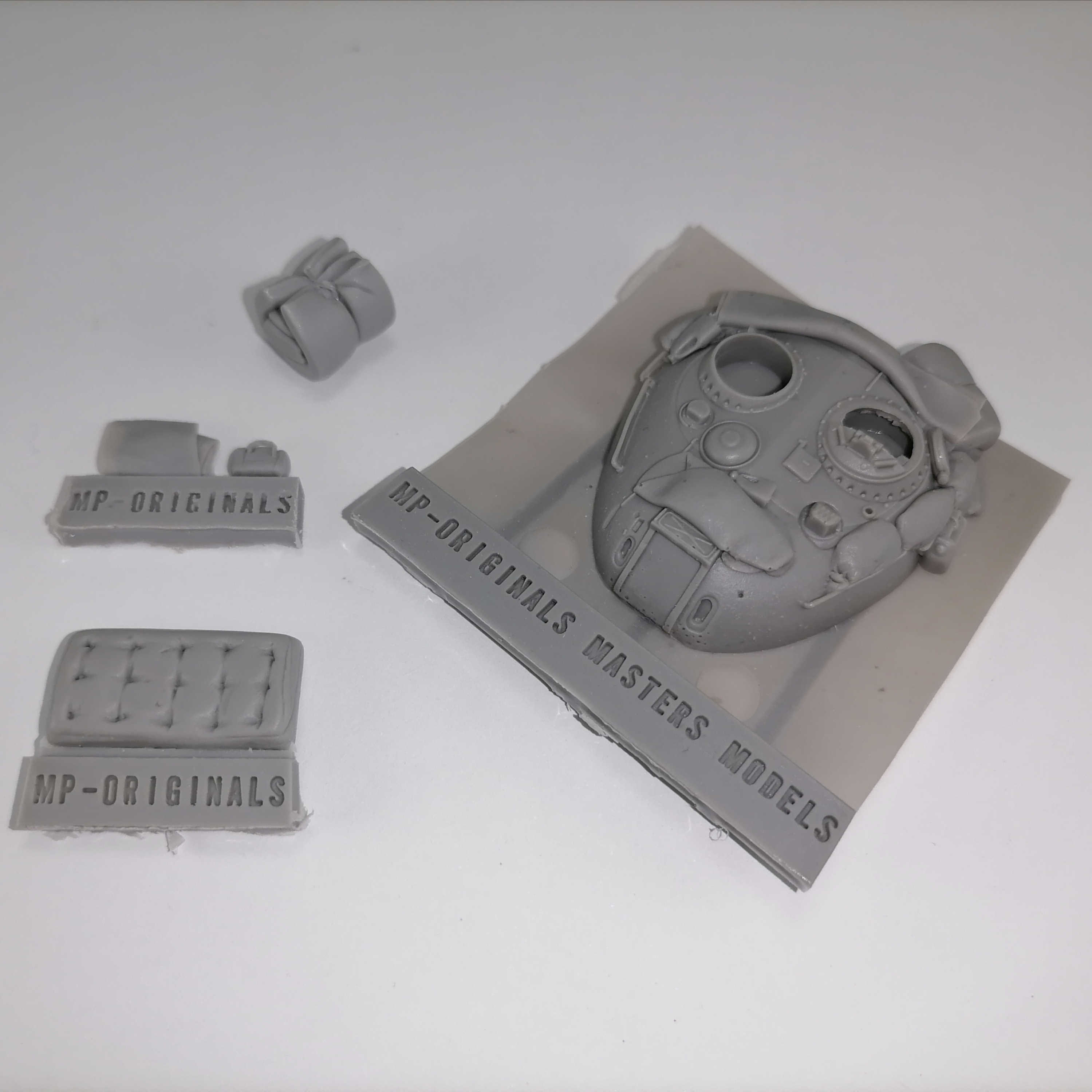 1/72 Turret on T-54 variant A (for AMMO kit 1/72 scale)