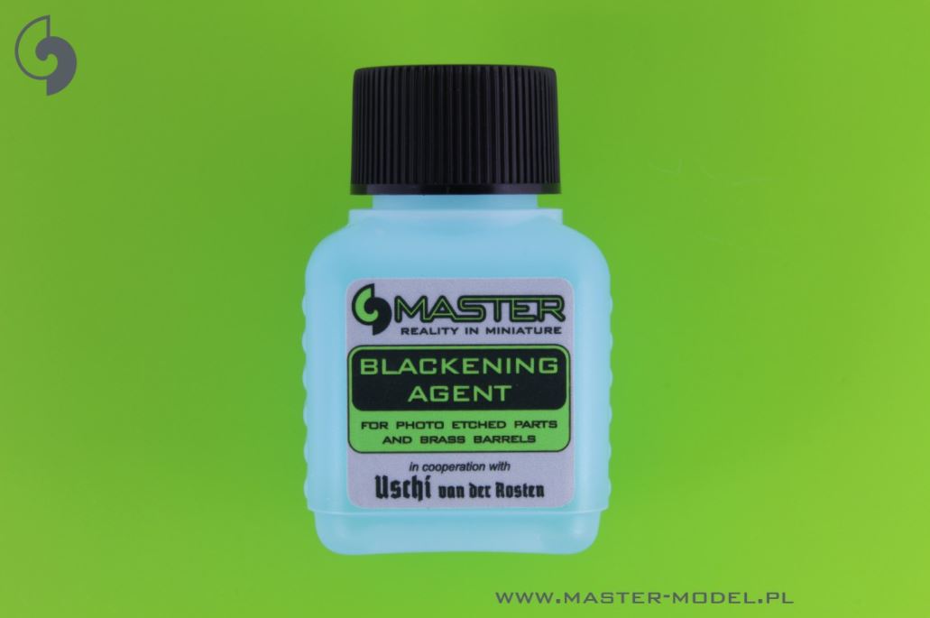 MM-001 Master Blackening Agent for photo etched parts and brass barrels (50ml)