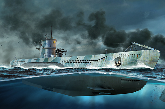 1/144 DKM Navy Type VII-C U-Boat