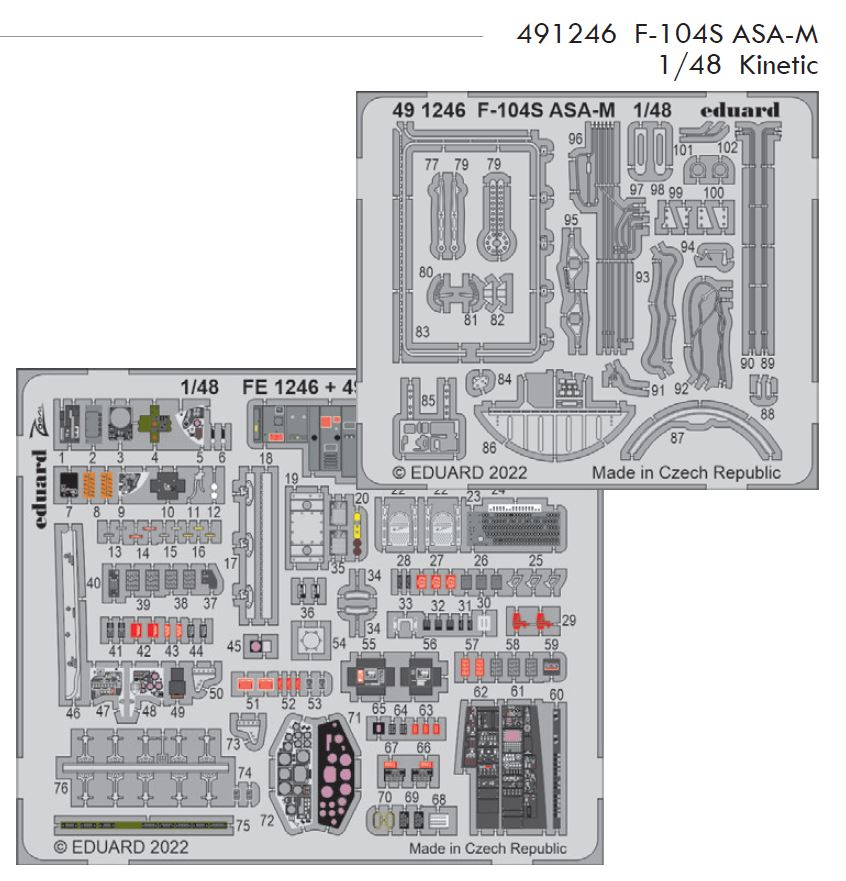 Fotografie 1/48 F-104S ASA-M (KINETIC)