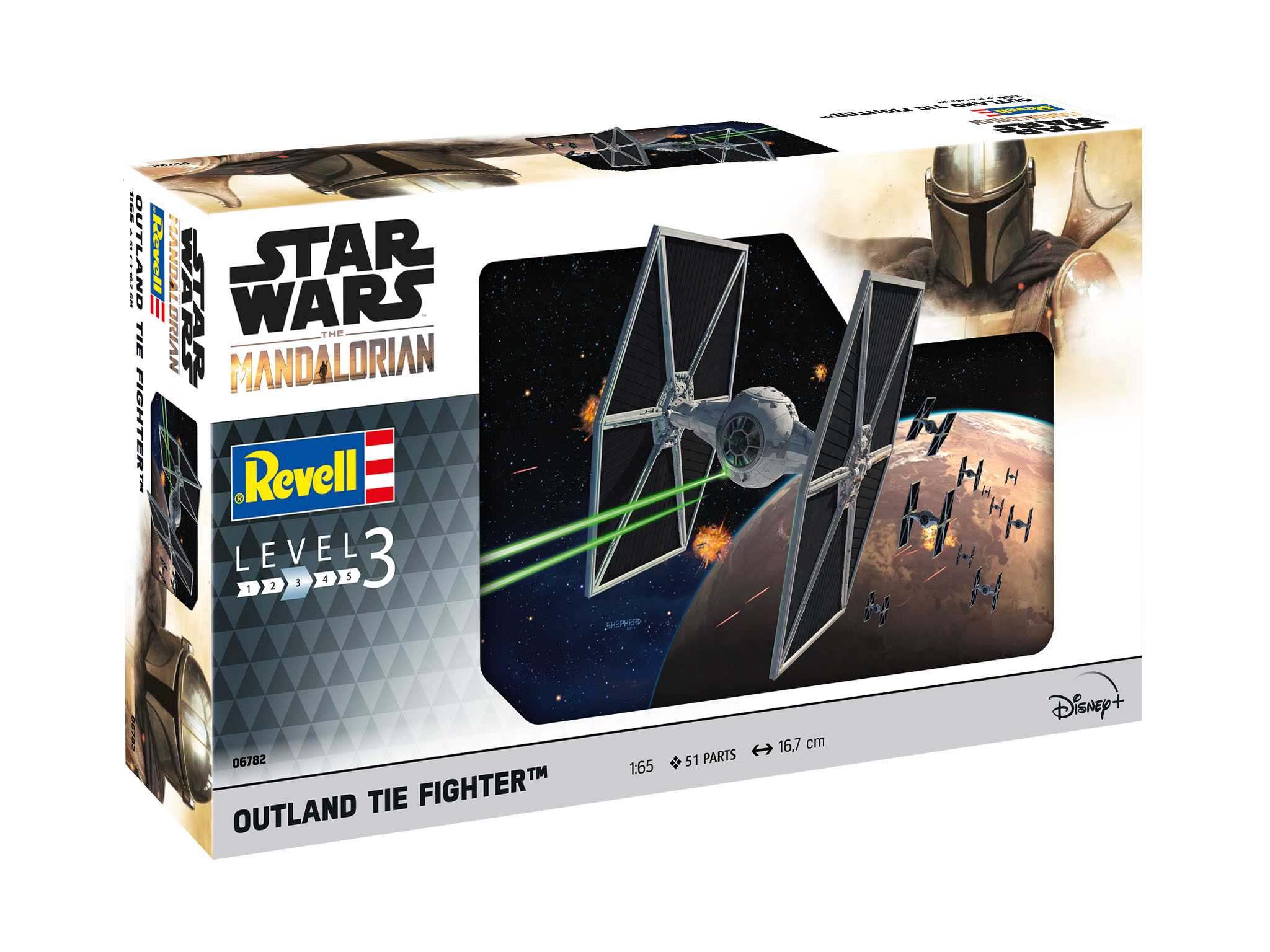 Plastic ModelKit SW 06782 - The Mandalorian: Outland TIE Fighter (1:65)