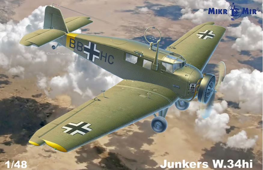 Fotografie 1/48 Junkers W.34hi