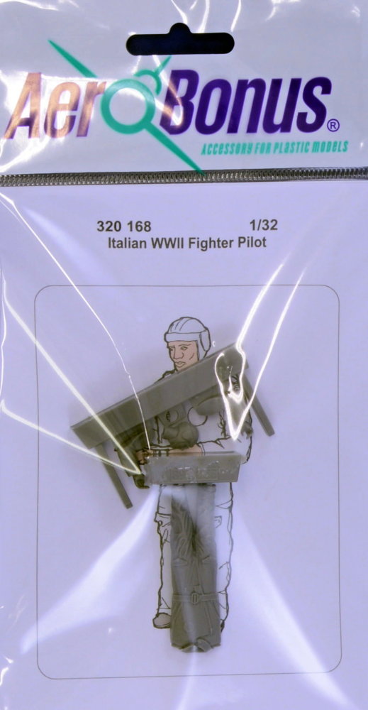 1/32 Italian WWII Fighter Pilot (1 fig.)
